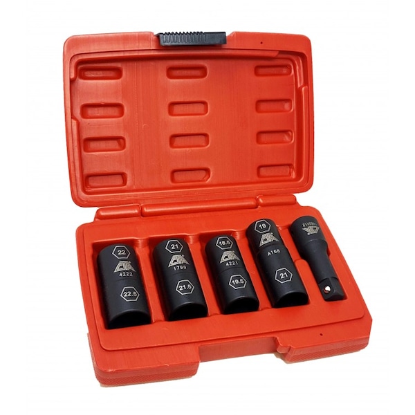 5-Pc Flip Socket Set